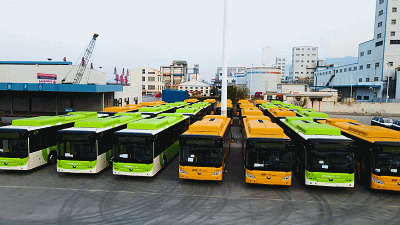 molead cling electric bus air conditioner HVAC system