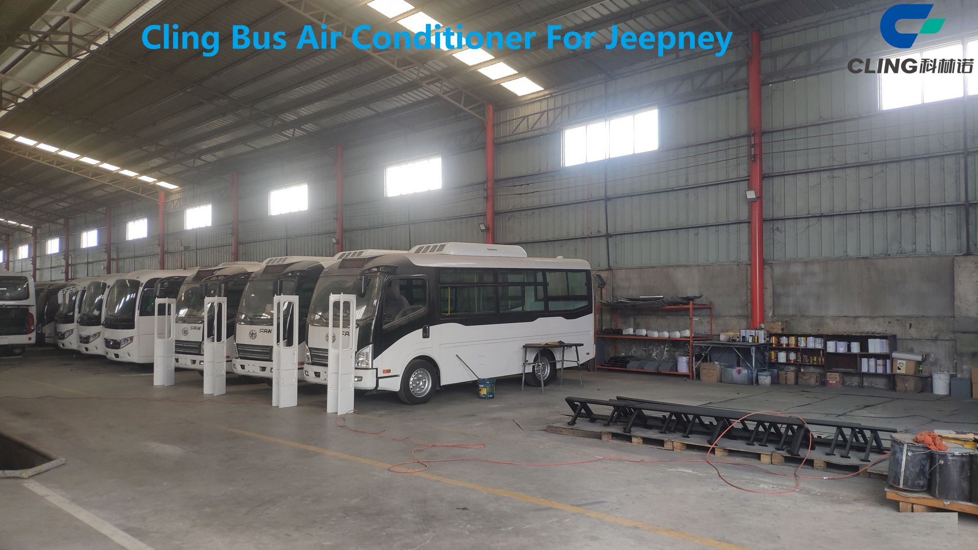molead cling bus air conditioner HVAC system china bus air conditioner manufacturer