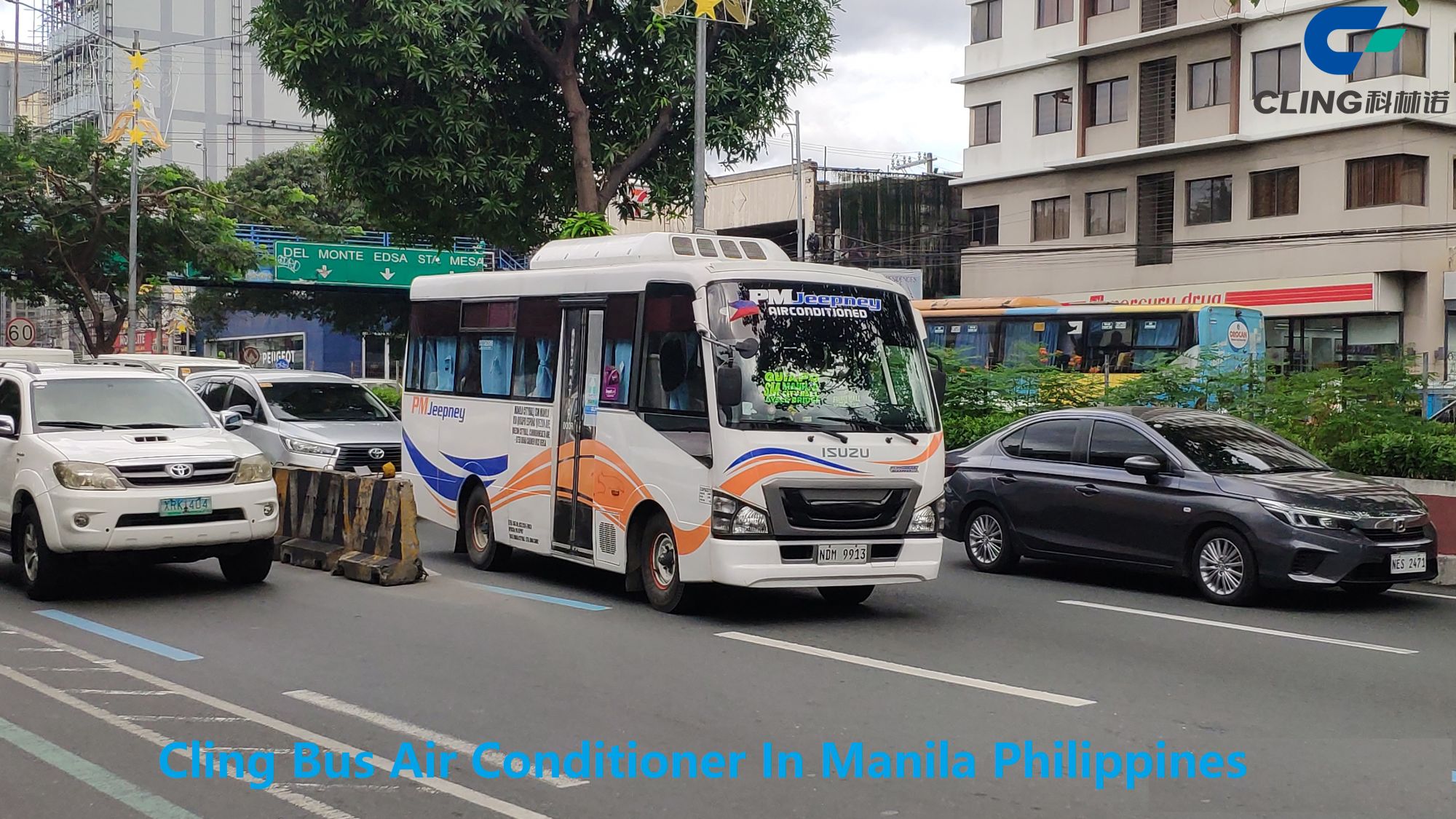 molead cling bus air conditioner HVAC system china bus air conditioner manufacturer