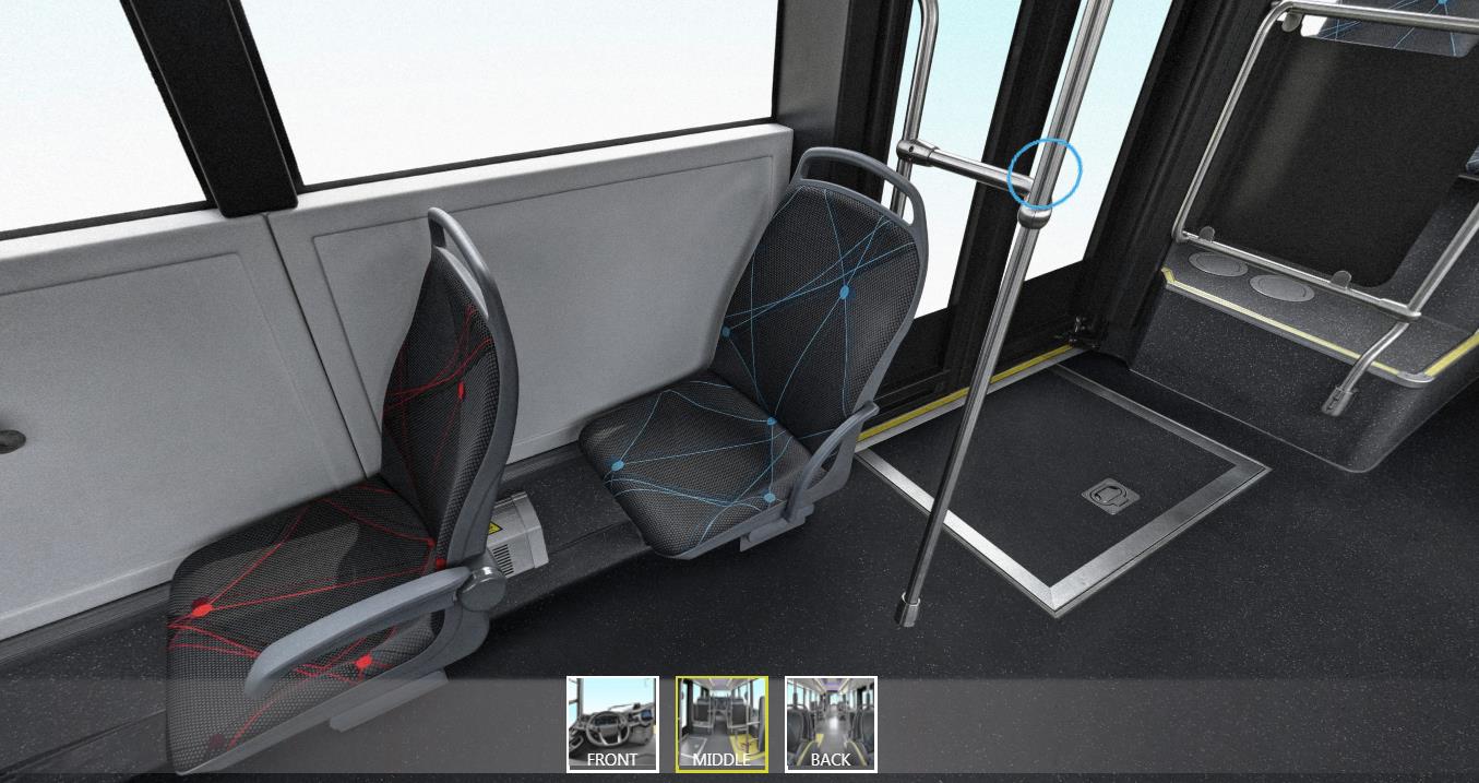 cling convector, electric convector, bus convector, bus heater, PTC heater