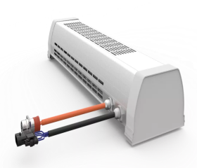 Cling Convector, electric convector, bus convector, bus heater, PTC heater