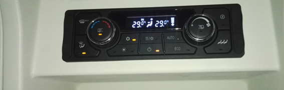 bus front box, bus defroster, electric bus defroster, electric bus front box, ac control pannel