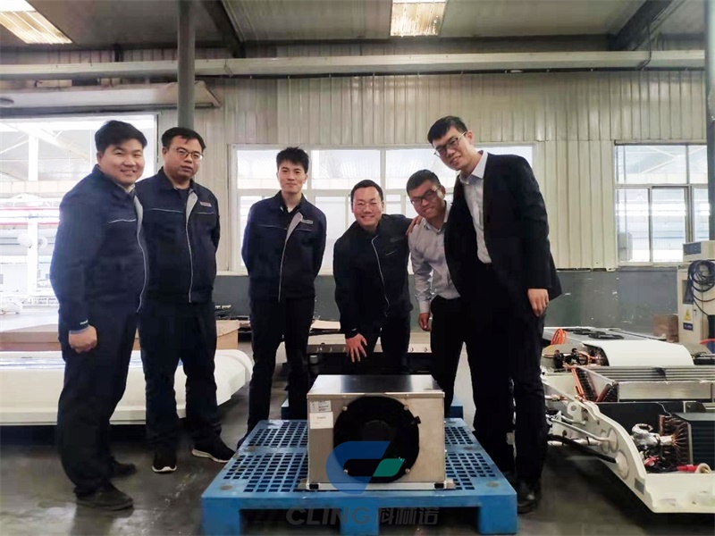 molead cling electric bus air conditioner HVAC system BTMS battery thermal management system